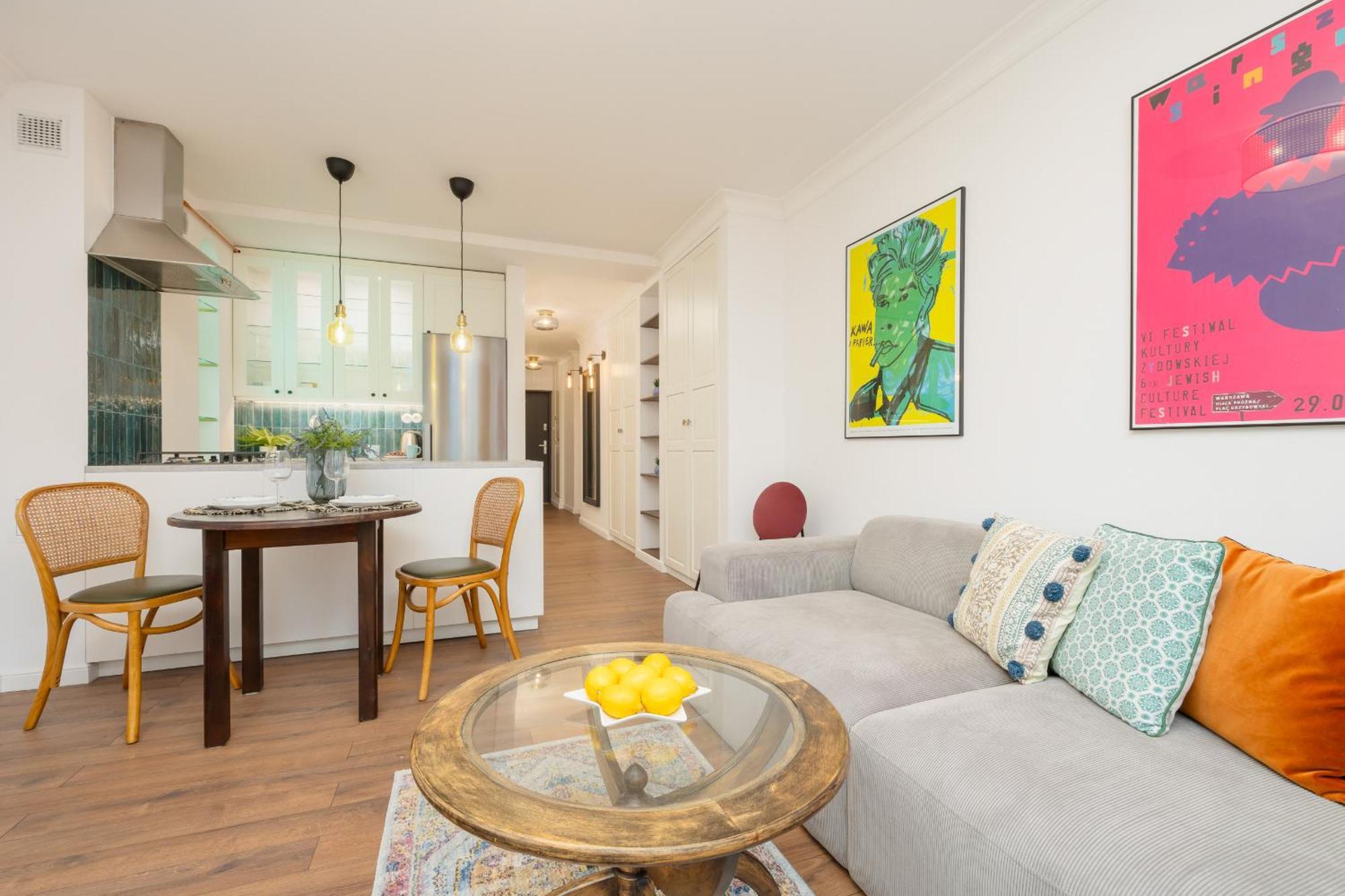Marszalkowska Stylish Apartment With Balcony Warsaw Center By Noclegi Renters Exteriér fotografie