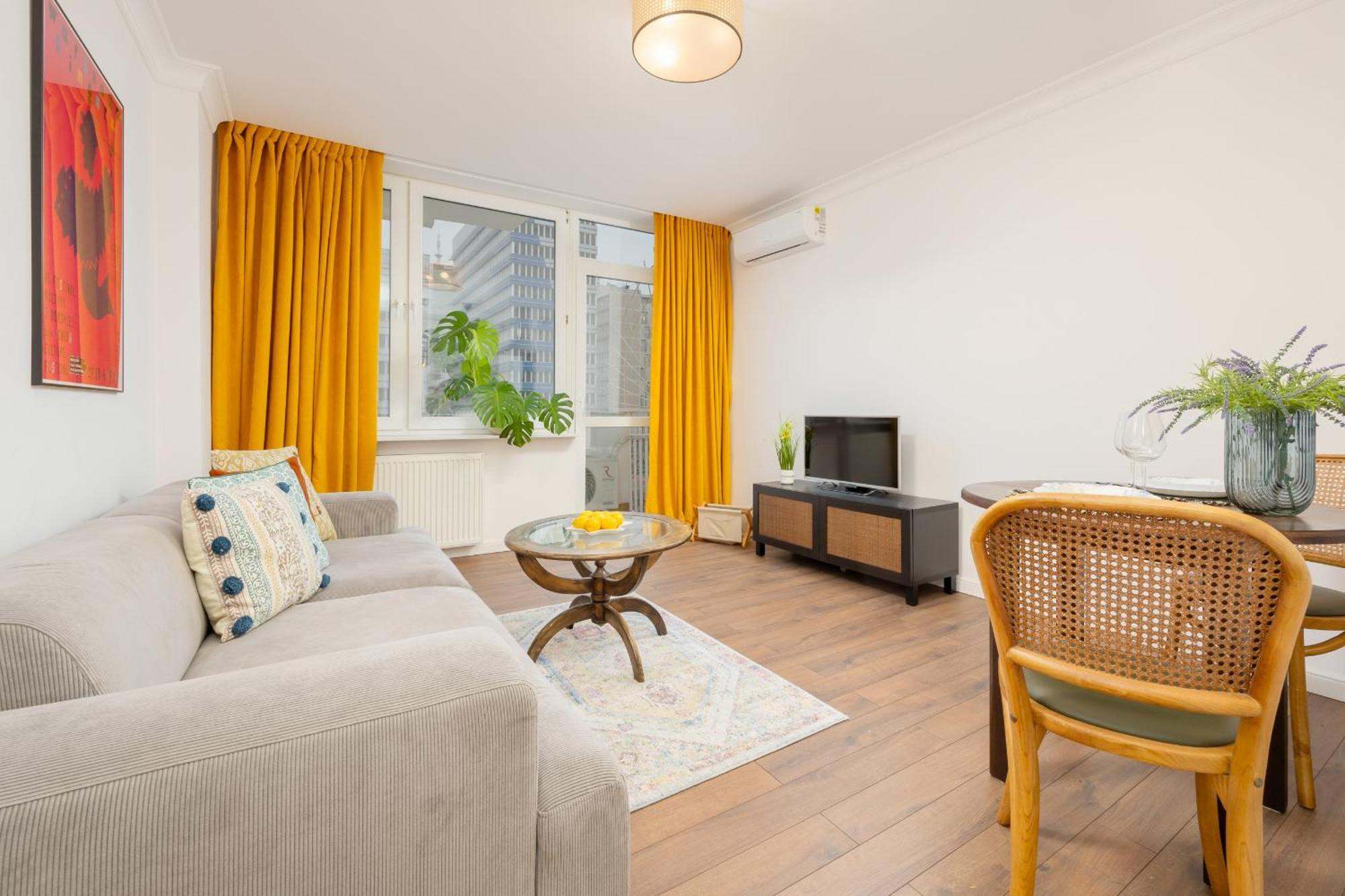 Marszalkowska Stylish Apartment With Balcony Warsaw Center By Noclegi Renters Exteriér fotografie